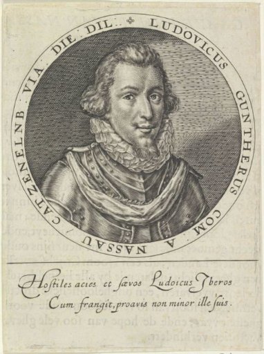 Portrait of Louis Gunther, Count of Nassau