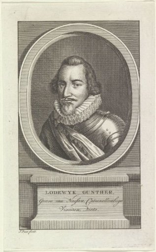 Portrait of Lodewijk Gunther, Count of Nassau