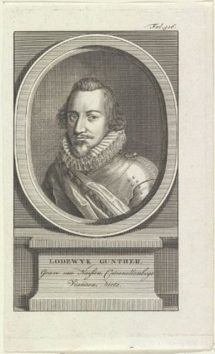Portrait of Lodewijk Gunther, Count of Nassau