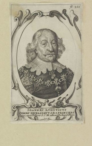 Portrait of Johan Lodewijk, Count of Nassau-Hadamar