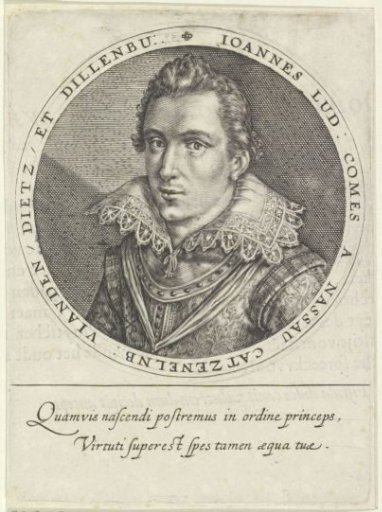 Portrait of Johan Lodewijk, Count of Nassau-Hadamar