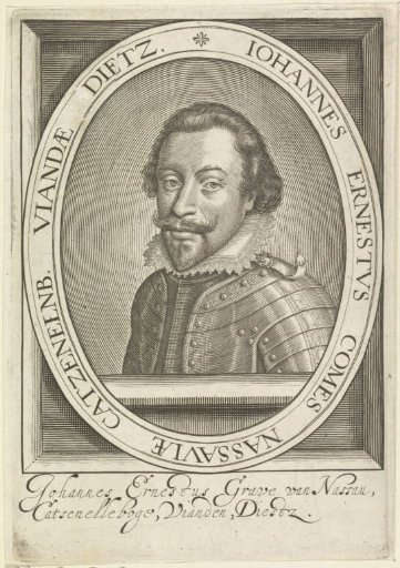 Portrait of Johan Ernst I, Count of Nassau-Siegen
