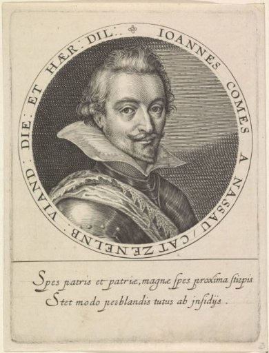 Portrait of Johan VIII, Count of Nassau-Siegen