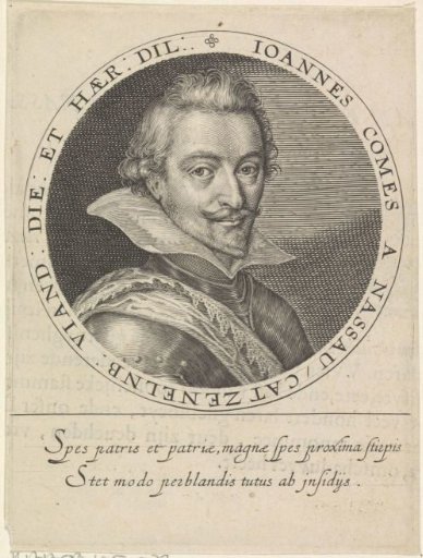 Portrait of Johan VIII, Count of Nassau-Siegen