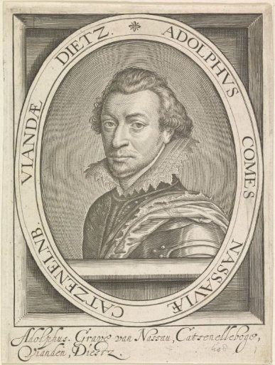 Portrait of Adolf, Count of Nassau-Siegen