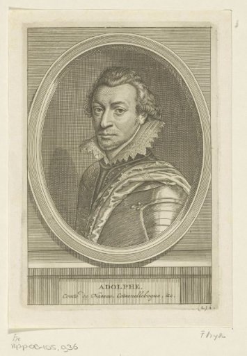 Portrait of Adolf, Count of Nassau-Siegen