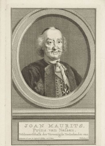 Portrait of Johan Maurits, Count of Nassau-Siegen