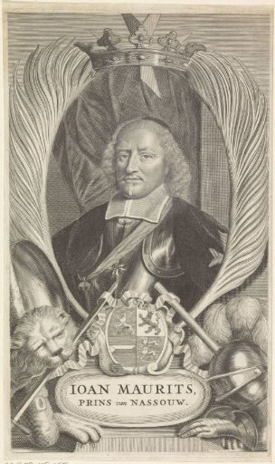 Portrait of Johan Maurits, Count of Nassau-Siegen