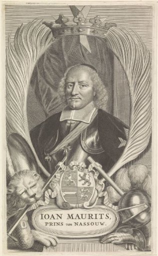 Portrait of Johan Maurits, Count of Nassau-Siegen