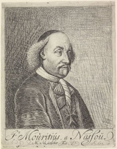 Portrait of Johan Maurits, Count of Nassau-Siegen