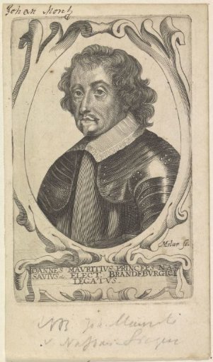 Portrait of Johan Maurits, Count of Nassau-Siegen