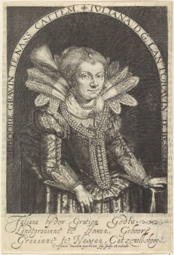 Portrait of Juliana, Countess of Nassau-Siegen