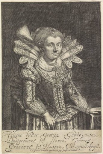 Portrait of Juliana, Countess of Nassau-Siegen