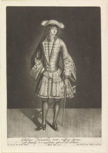 Portrait of Willem Hyacinth, Count of Nassau-Siegen