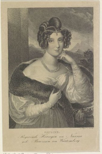 Portrait of Pauline of Württemberg