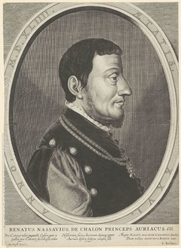 Portrait of René of Châlon, Prince of Orange