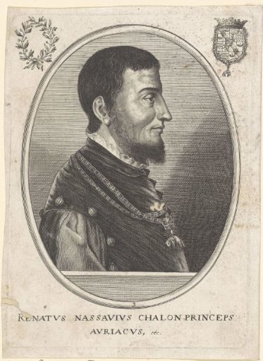 Portrait of René of Châlon, Prince of Orange