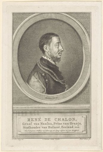 Portrait of René of Châlon, Prince of Orange