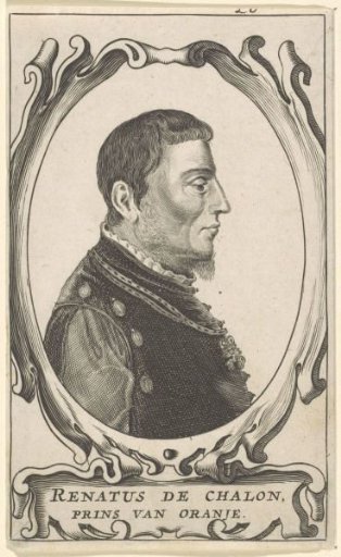 Portrait of René of Châlon, Prince of Orange
