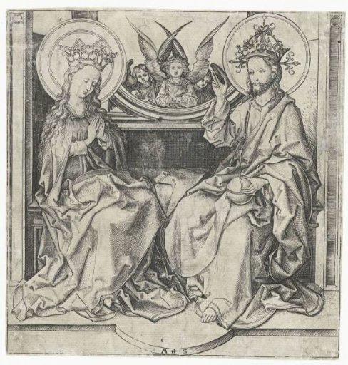 Christ Blessing Mary