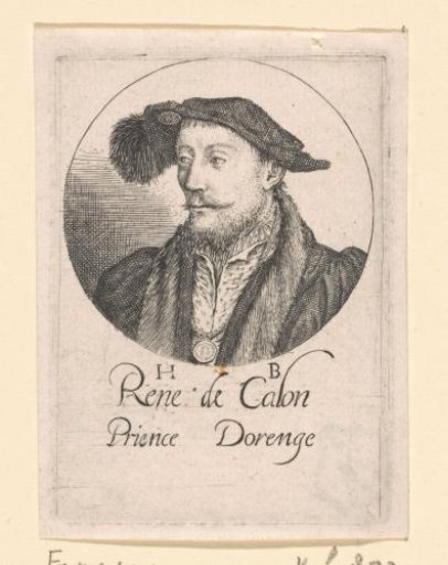 Portrait of René of Châlon, Prince of Orange