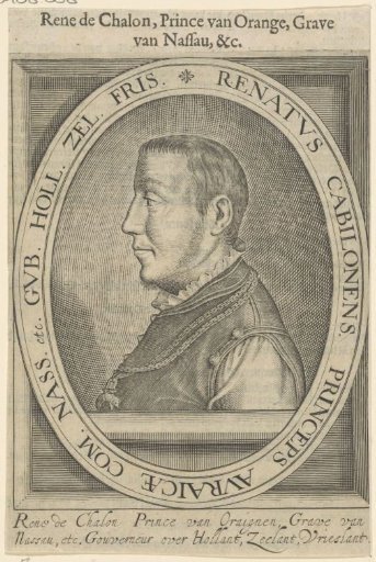 Portrait of René of Châlon, Prince of Orange