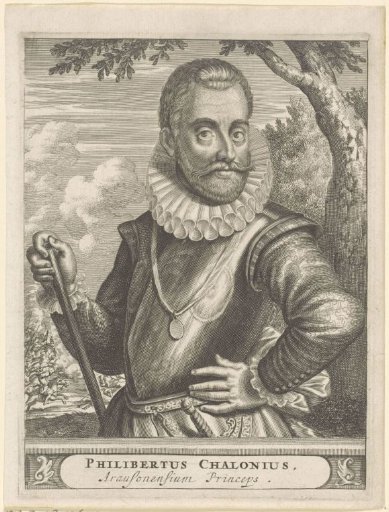 Portrait of Philibert of Châlon, Prince of Orange