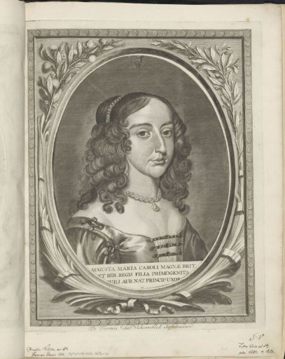 Portrait of Maria Henrietta Stuart