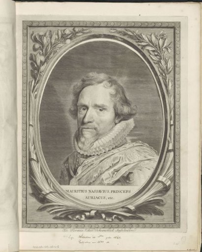Portrait of Maurice, Prince of Orange