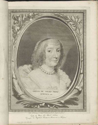 Portrait of Amalia of Solms