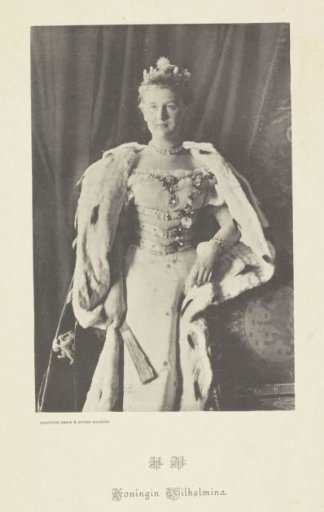 Portrait of Wilhelmina, Queen of the Netherlands