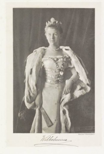Portrait of Wilhelmina, Queen of the Netherlands