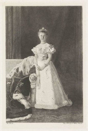 Portrait of Wilhelmina, Queen of the Netherlands