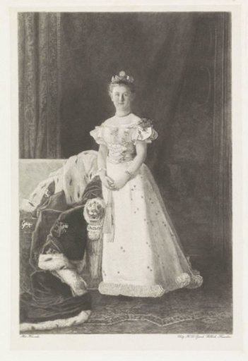 Portrait of Wilhelmina, Queen of the Netherlands
