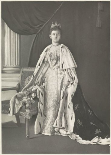 Portrait of Wilhelmina, Queen of the Netherlands