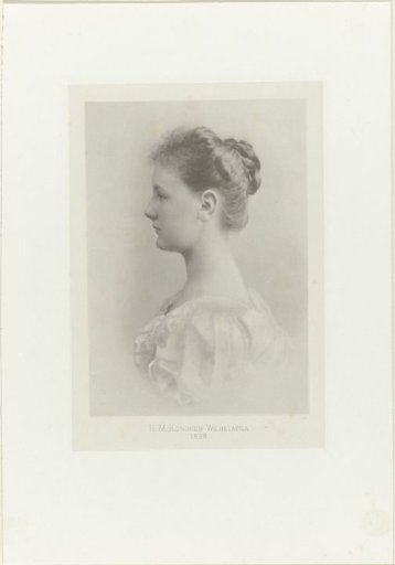 Portrait of Wilhelmina, Queen of the Netherlands