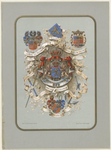 Coat of Arms of Frederick, Prince of the Netherlands