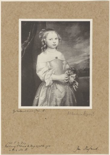 Portrait of Albertine Agnes, Princess of Orange