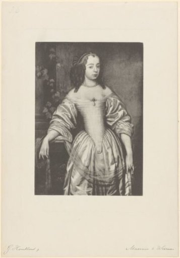 Portrait of Albertine Agnes, Princess of Orange