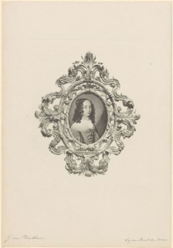 Portrait of Louise Henriette, Princess of Orange