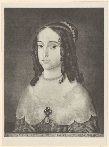 Portrait of Maria Henrietta Stuart