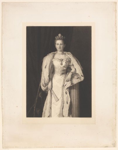 Portrait of Wilhelmina, Queen of the Netherlands