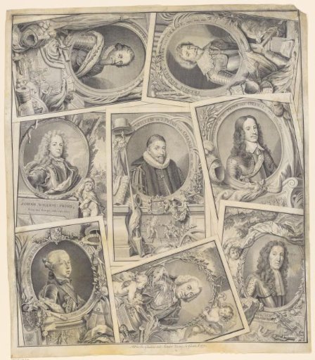 Portraits of the Princes of Orange and the Princes of Orange-Nassau