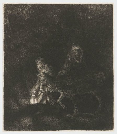 The flight into Egypt: a night piece