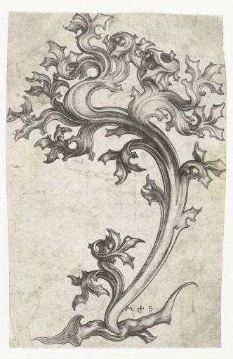 Leaf ornament (thistle)