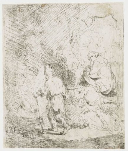 The flight into Egypt