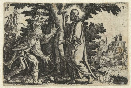 The Temptation of Christ by the Devil