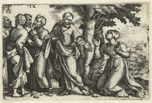 Christ Healing the Woman with the Issue of Blood