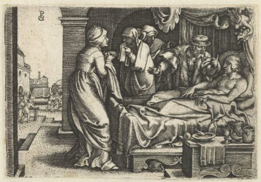 The Rich Man on his Deathbed