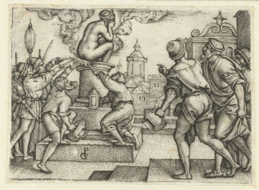 Punishment of the Princess Who Mocked Virgil